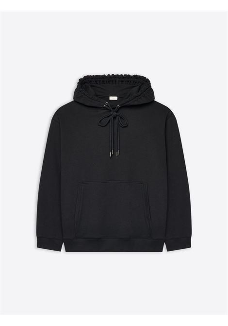 felpa haxel uomo nera in cotone DRIES VAN NOTEN | 232-021147-7618900